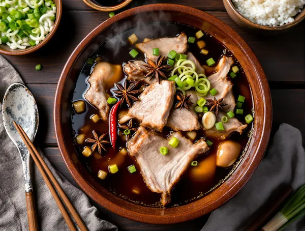 Bak Kut Teh cu Coaste de Porc și Ierburi