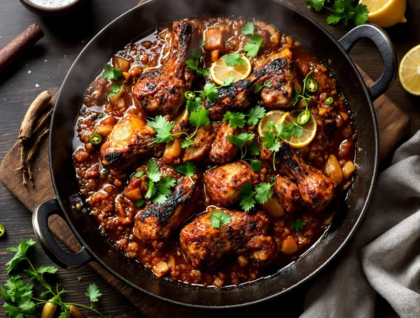 Bhuna Gosht cu Miel