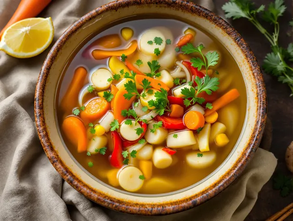 Ciorbă de legume de post