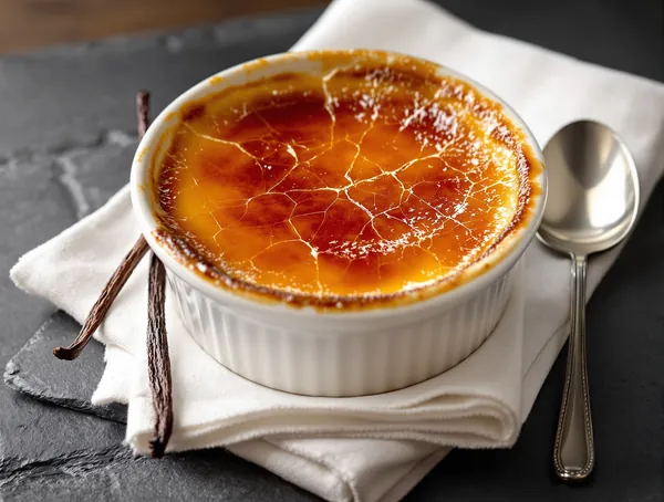 Crème brûlée rapid la microunde
