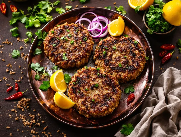 Galawati Kebab cu Miel Moale și Condimente