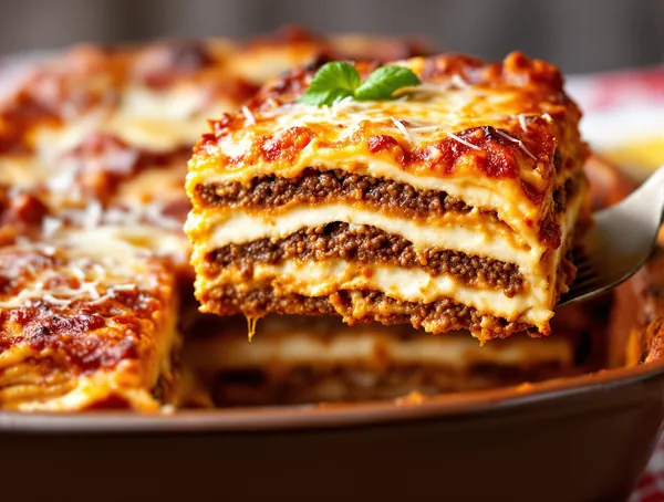 Lasagna bolognese de casă