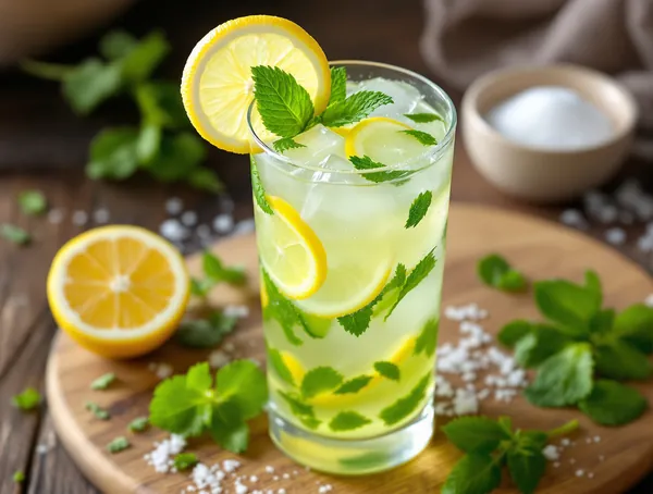 Limonadă cu mentă și castraveți