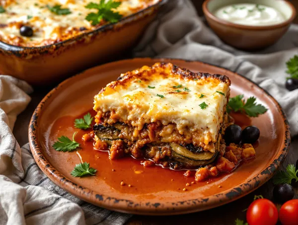 Moussaka grecească autentică
