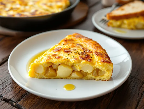 Omletă spaniolă cu cartofi
