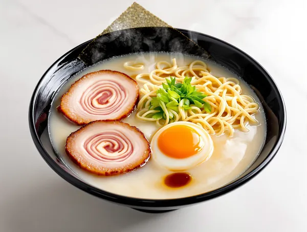 Ramen cu chashu porc și ouă ramen