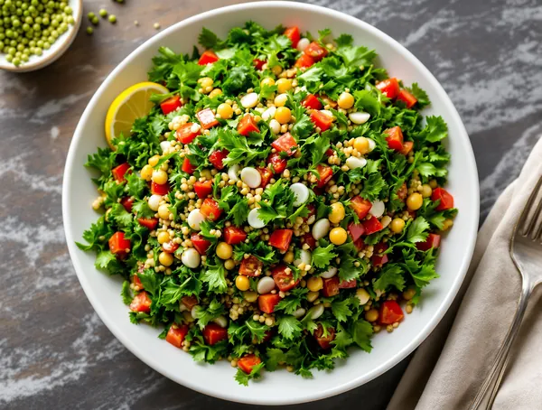 Tabbouleh libanez autentic