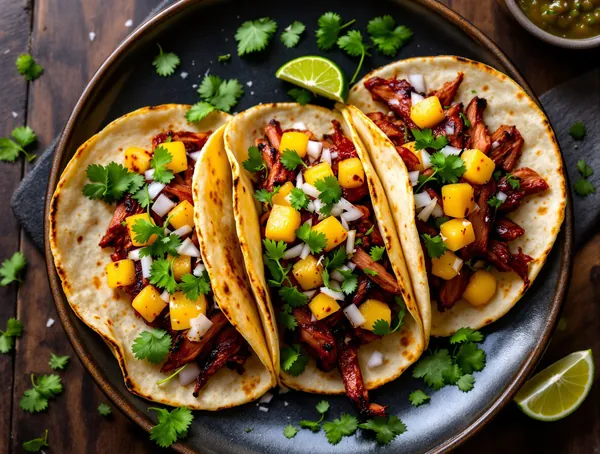Tacos al pastor de casă