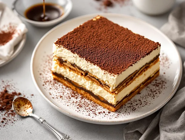 Tiramisu clasic cu mascarpone și espresso