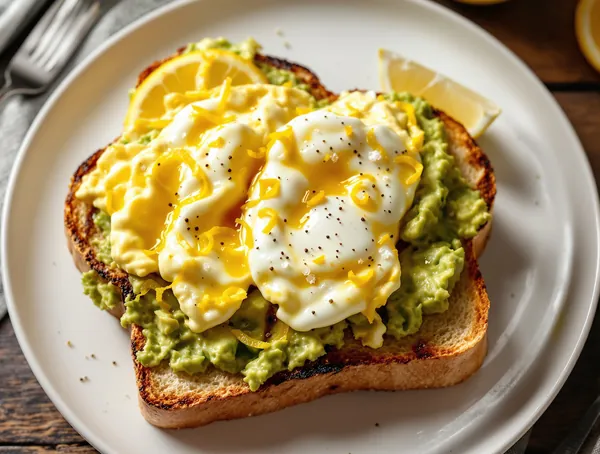 Tost cu ouă jumări și avocado