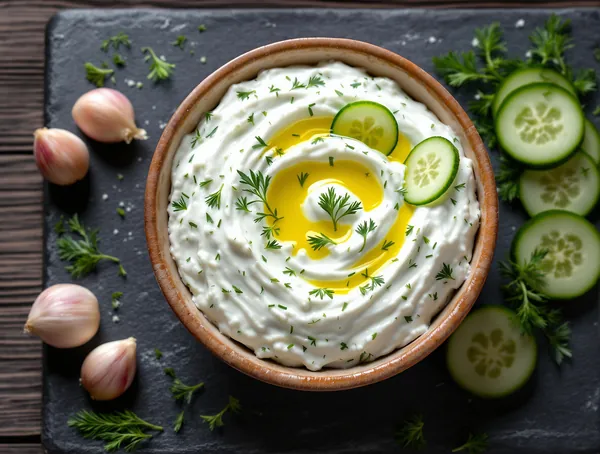 Tzatziki cu castravete